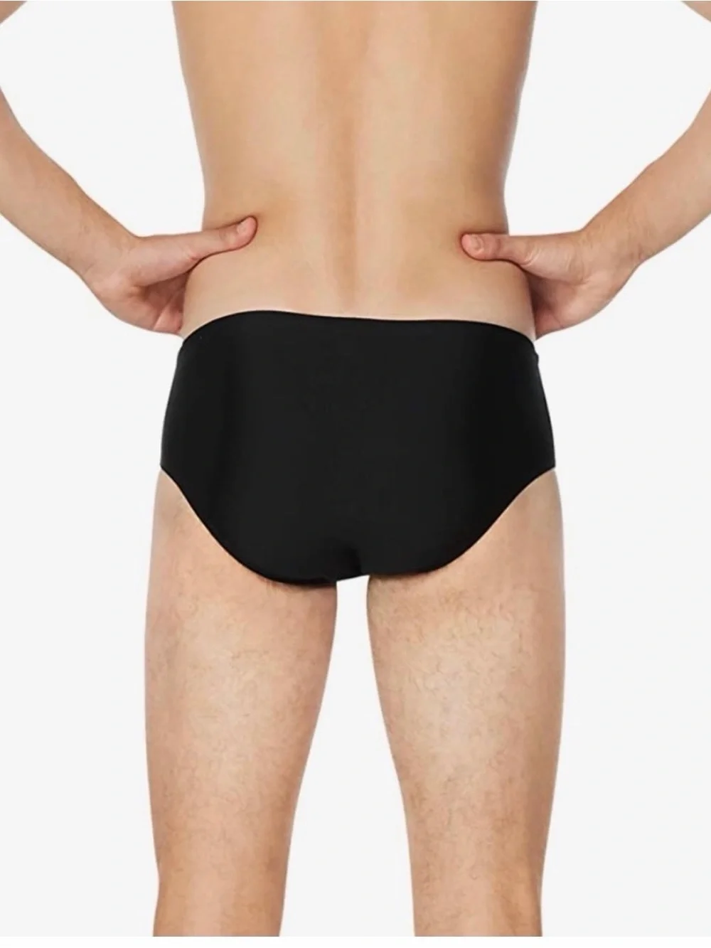 New Speedo Men's Swimsuit Brief Endurance+ Black Size 32